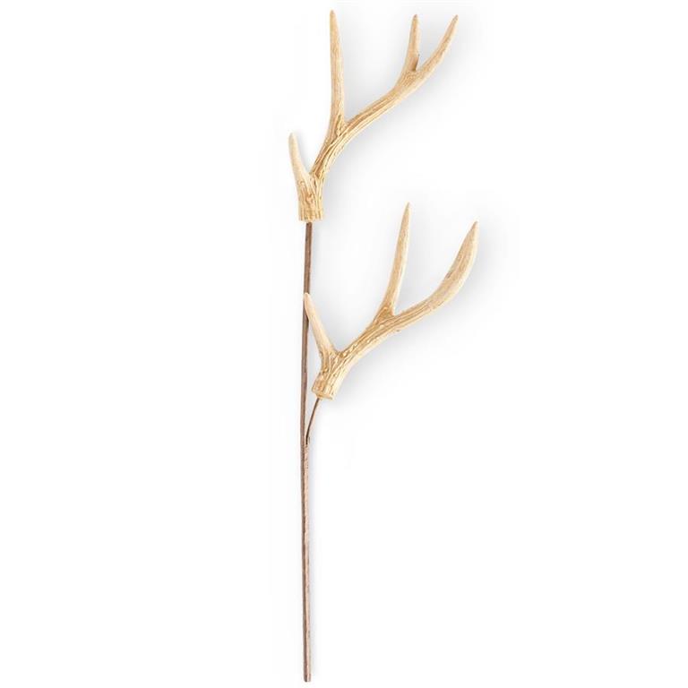 Resin Double Antler Stem Pick
