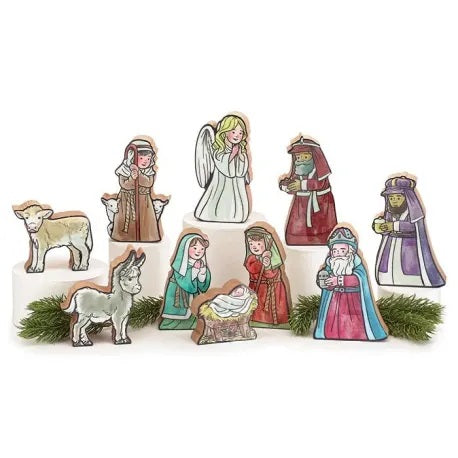 Children's Nativity Ten Piece Set