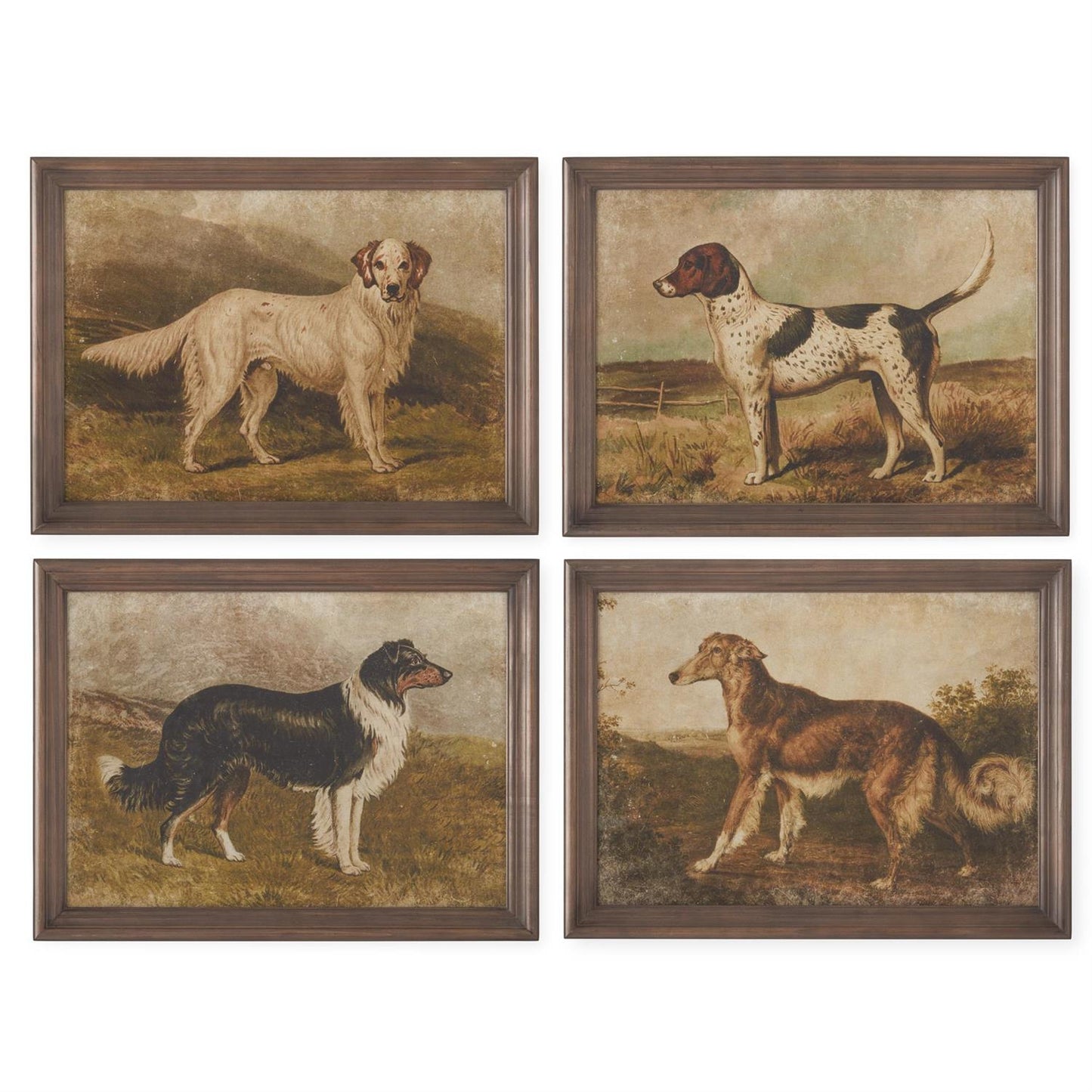 Vintage Inspired Dog Print