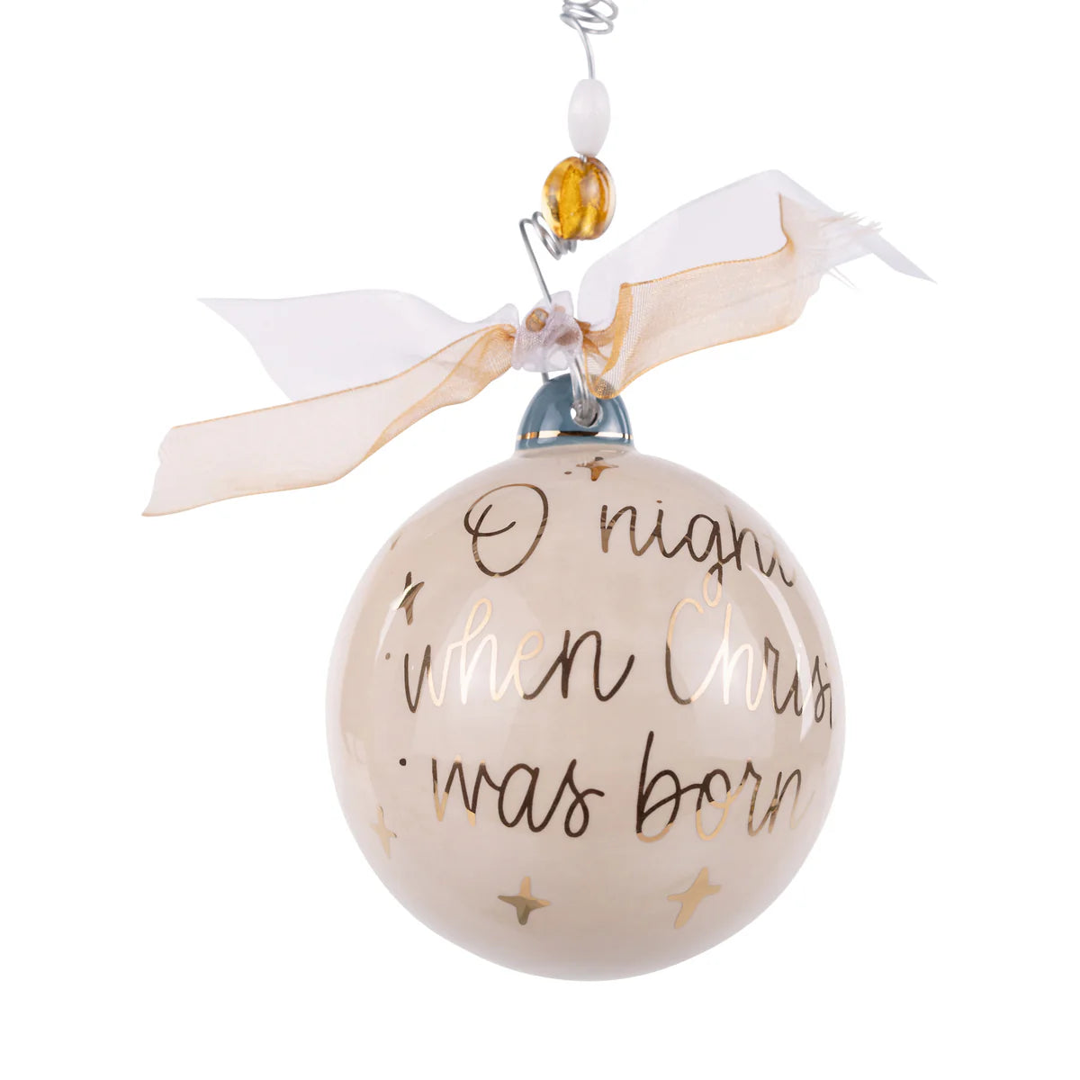 Angel Oh Holy Night Ornaments