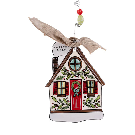 Welcome Home Flat Ornament