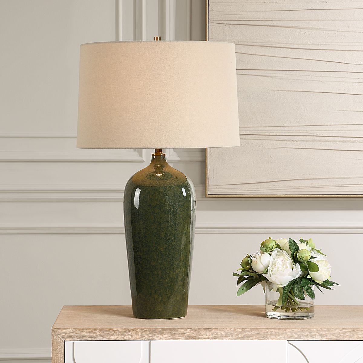 Green Table Lamp