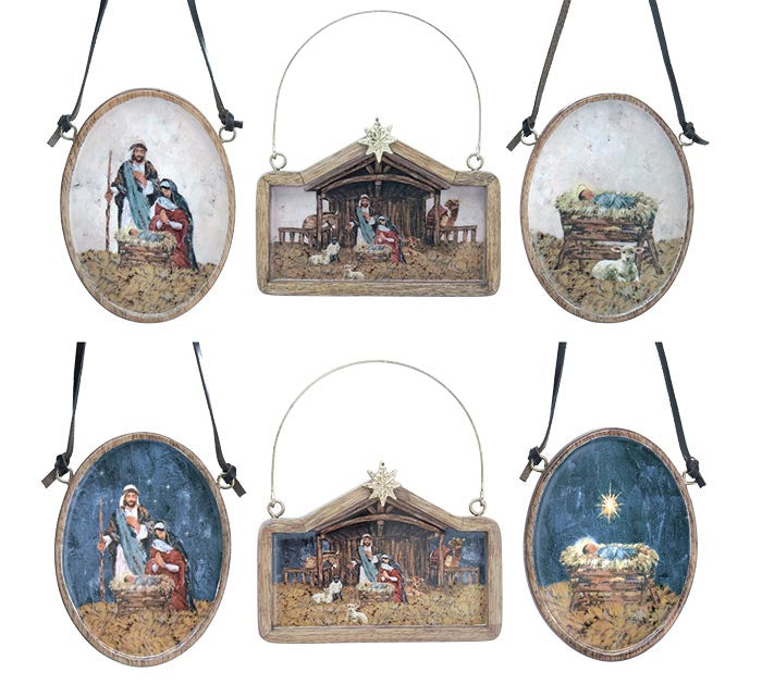 Holy Family Ornaments