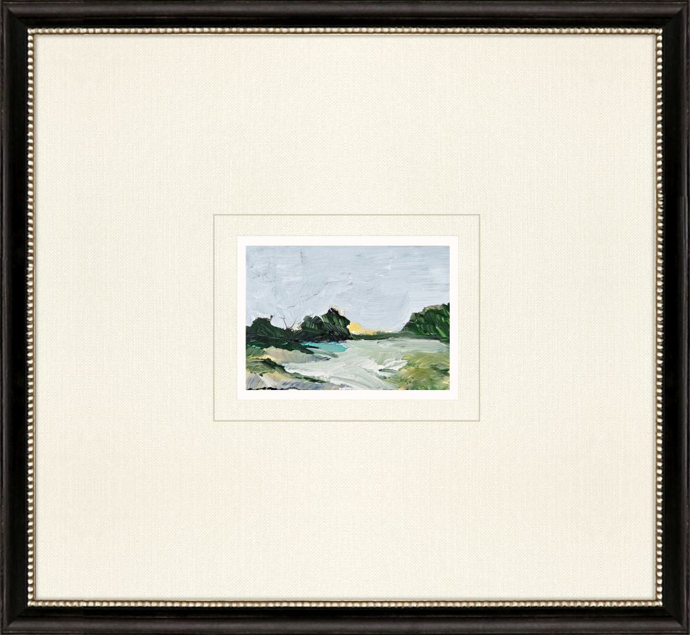 A Glimpse Outside Framed Art