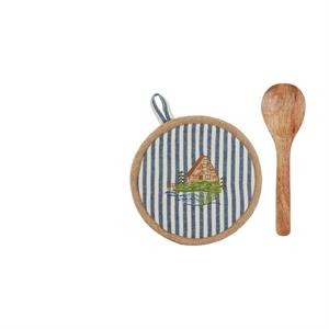 Embroidered Pot Holder