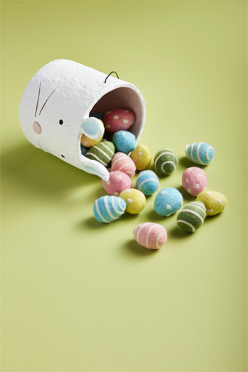 Spring Felted Wool Egg Filler