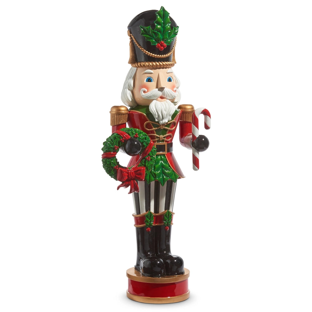 Standing Nutcracker with Candy Cane