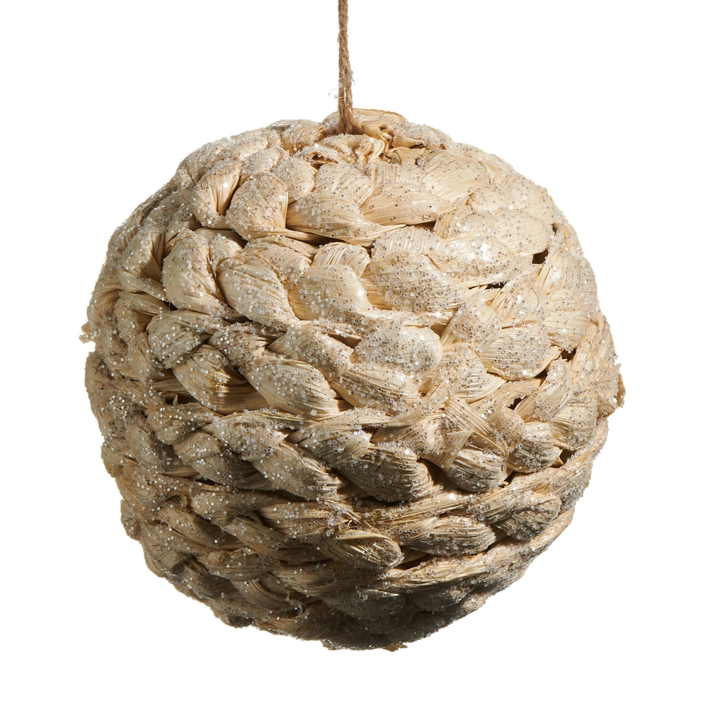 Natural Rattan Ball Ornament