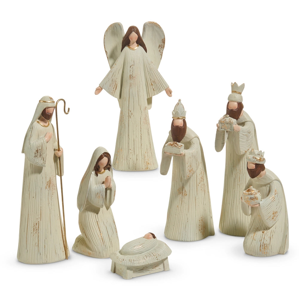Ivory Nativity - S/7