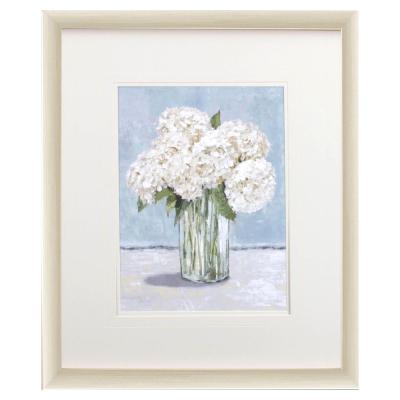 Hydrangeas In Vase Framed Art