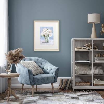 Hydrangeas In Vase Framed Art