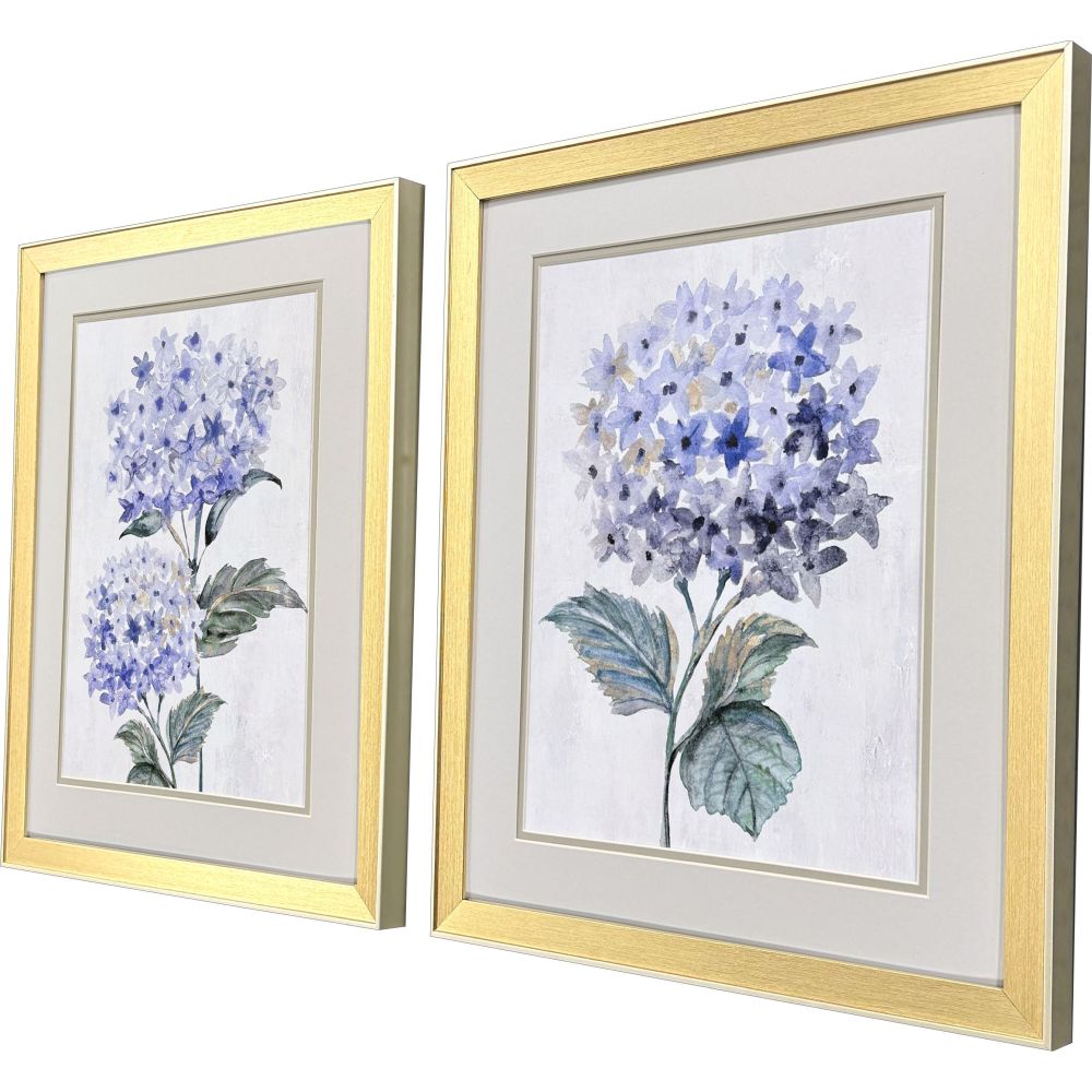 Pretty In Purple Framed Art - Set of 2