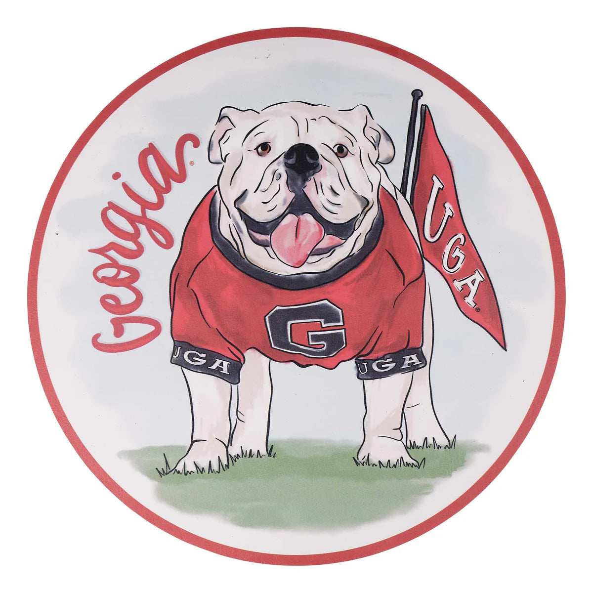Georgia Mascot Placemat Set of 4
