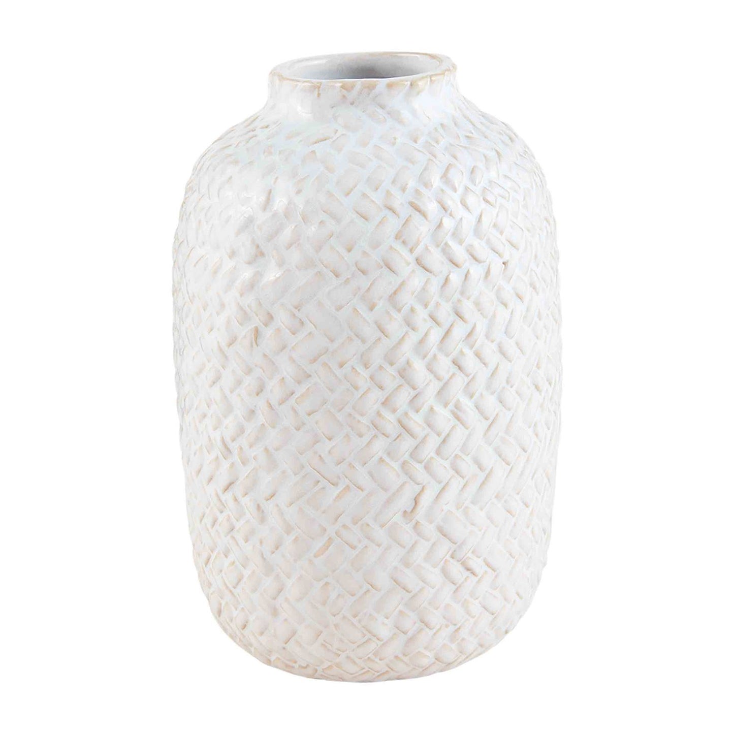 Stoneware Textured Bud Vases