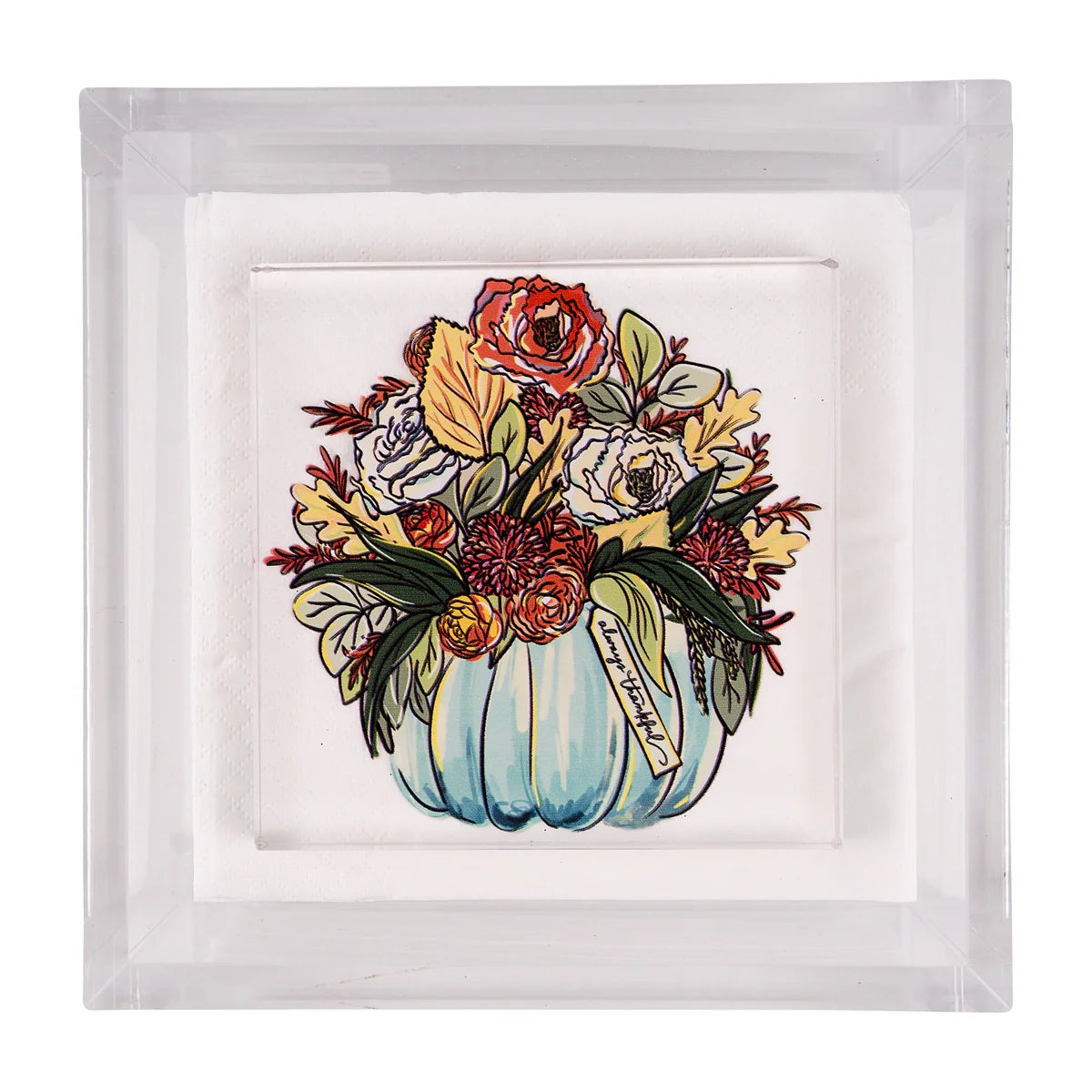 Always Thankful Pumpkin Napkin Weight