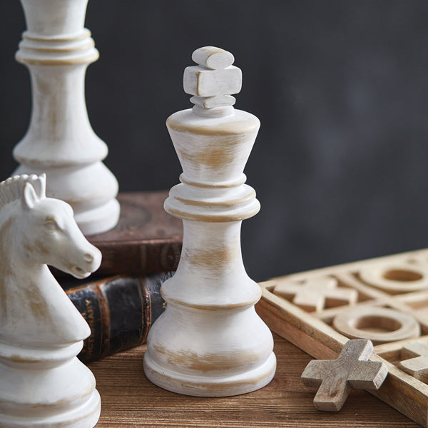 Resin Chess Sculpture