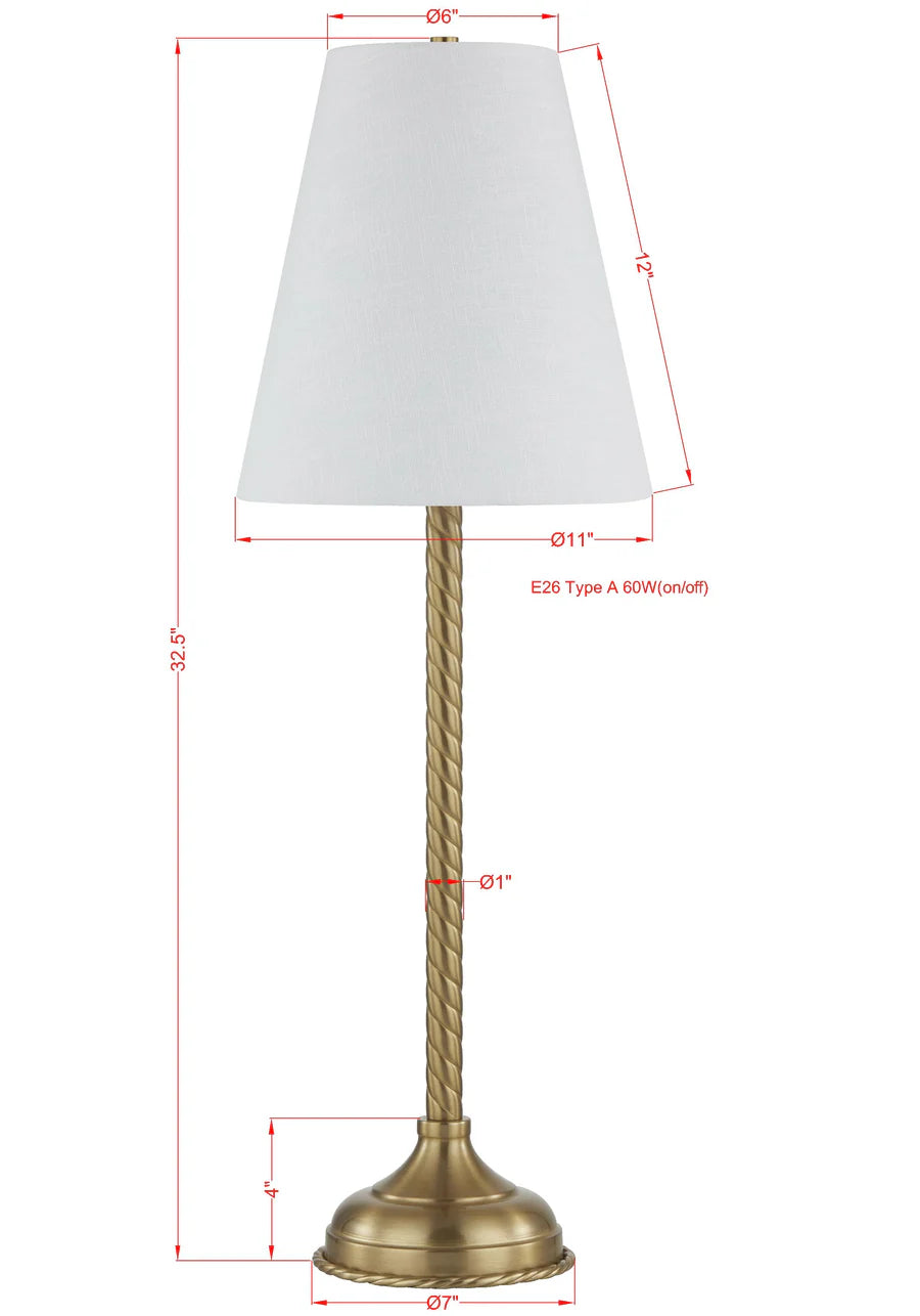 Centry Buffet Lamp