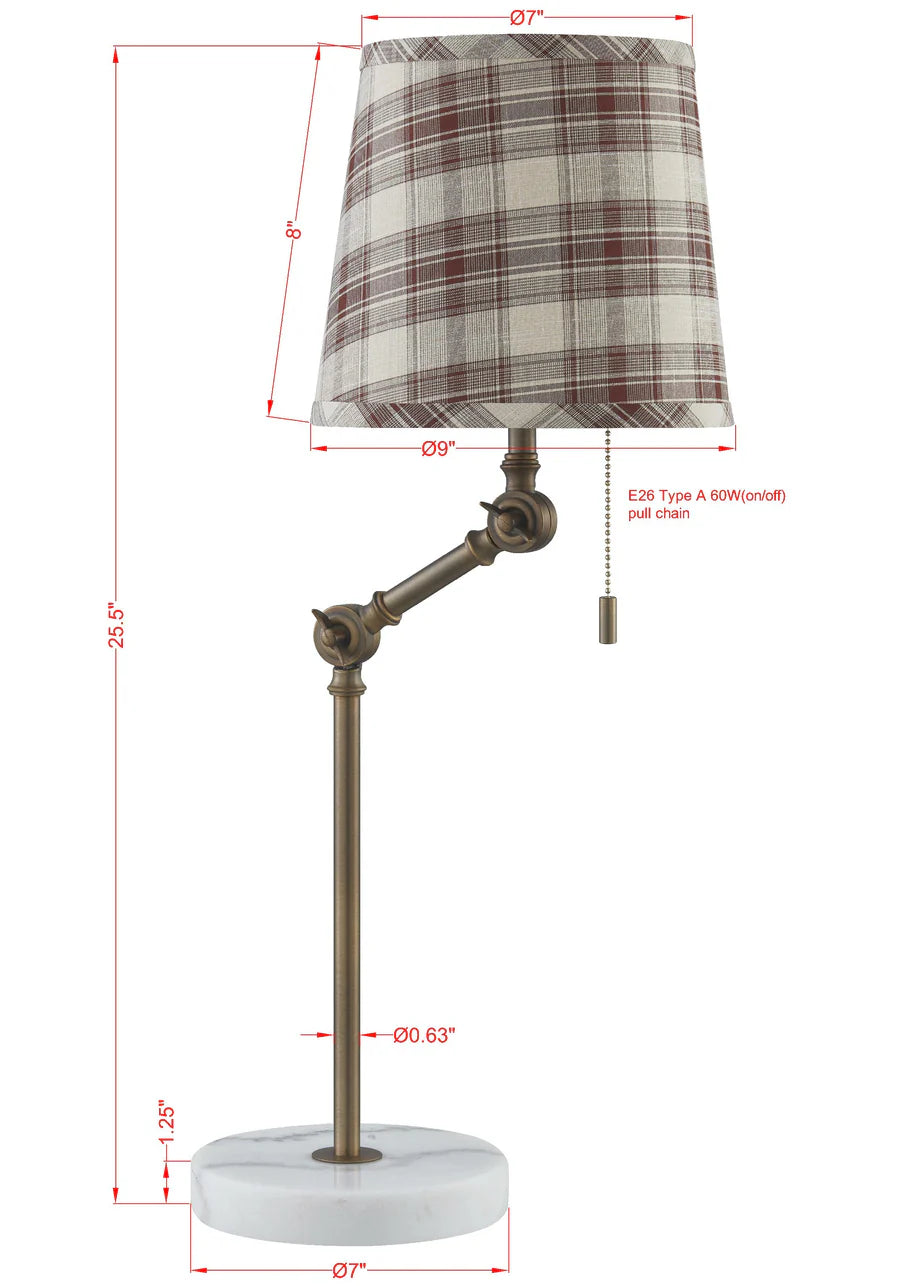 Drew Buffet Lamp