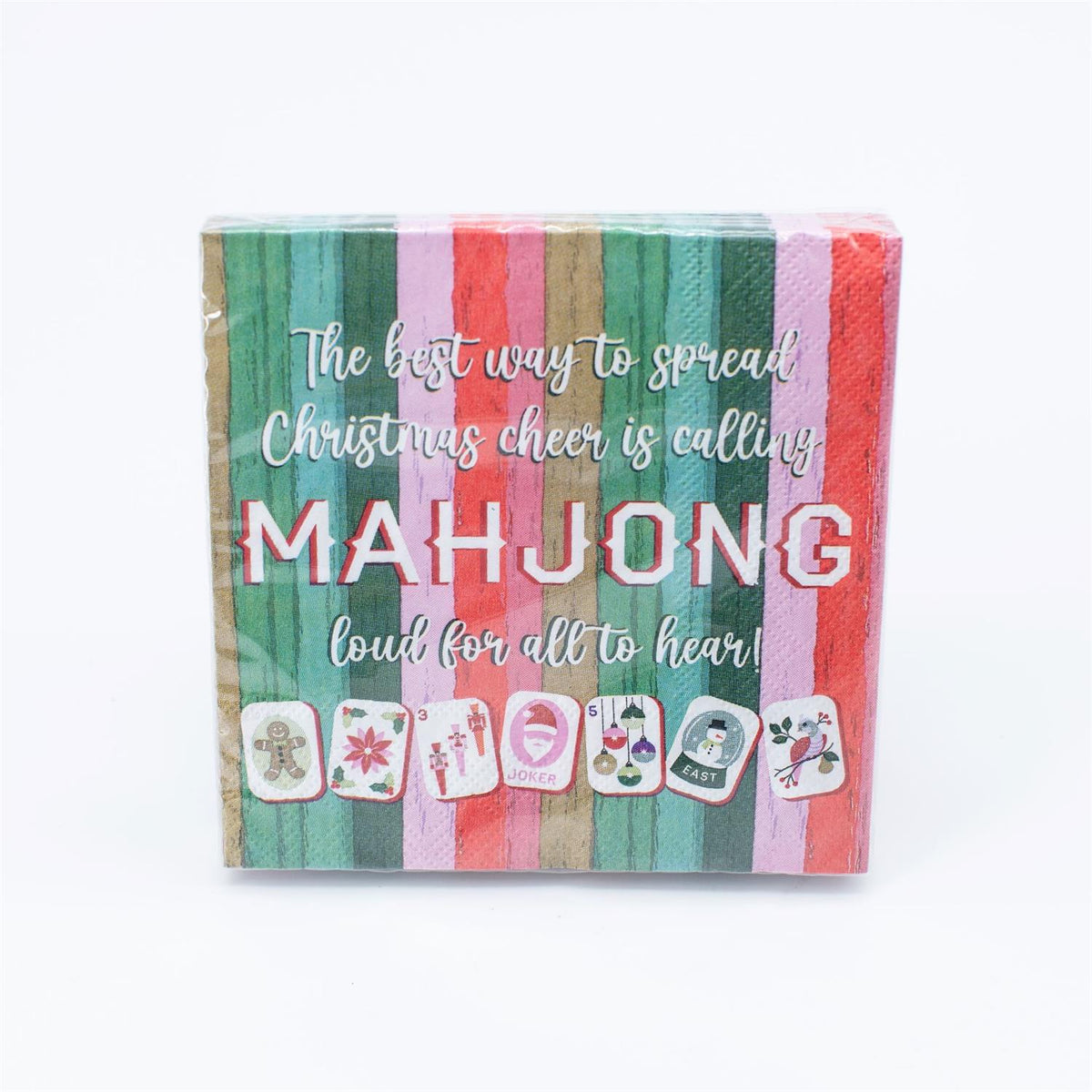 Mahjong Paper Cocktail Napkins - 20ct