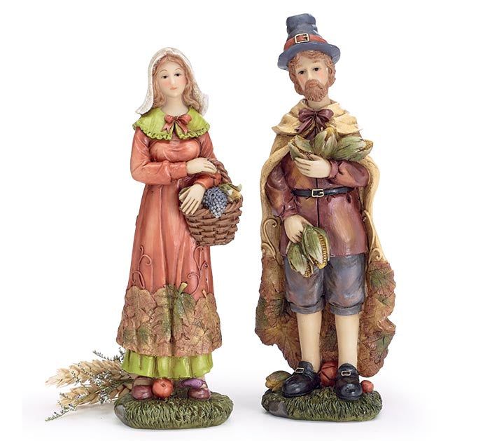 Fall Pilgrim Couple