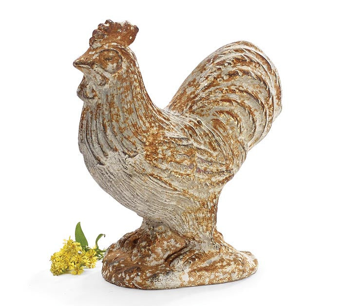 Rustic Rooster Figurine