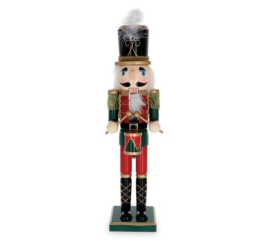 Wooden Nutcracker Drummer