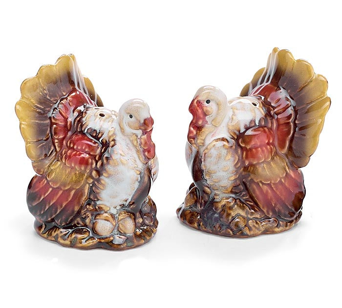 Turkey Salt and Pepper Shakers