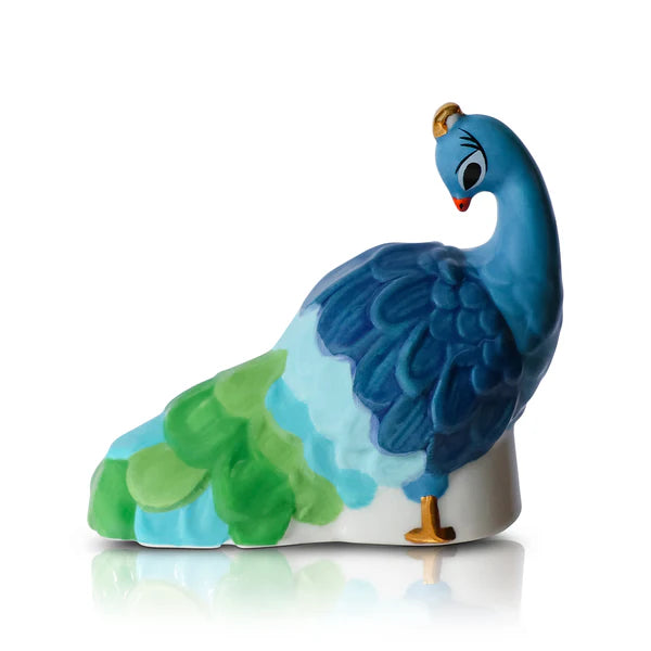"Fancy Feathers" Peacock Mini