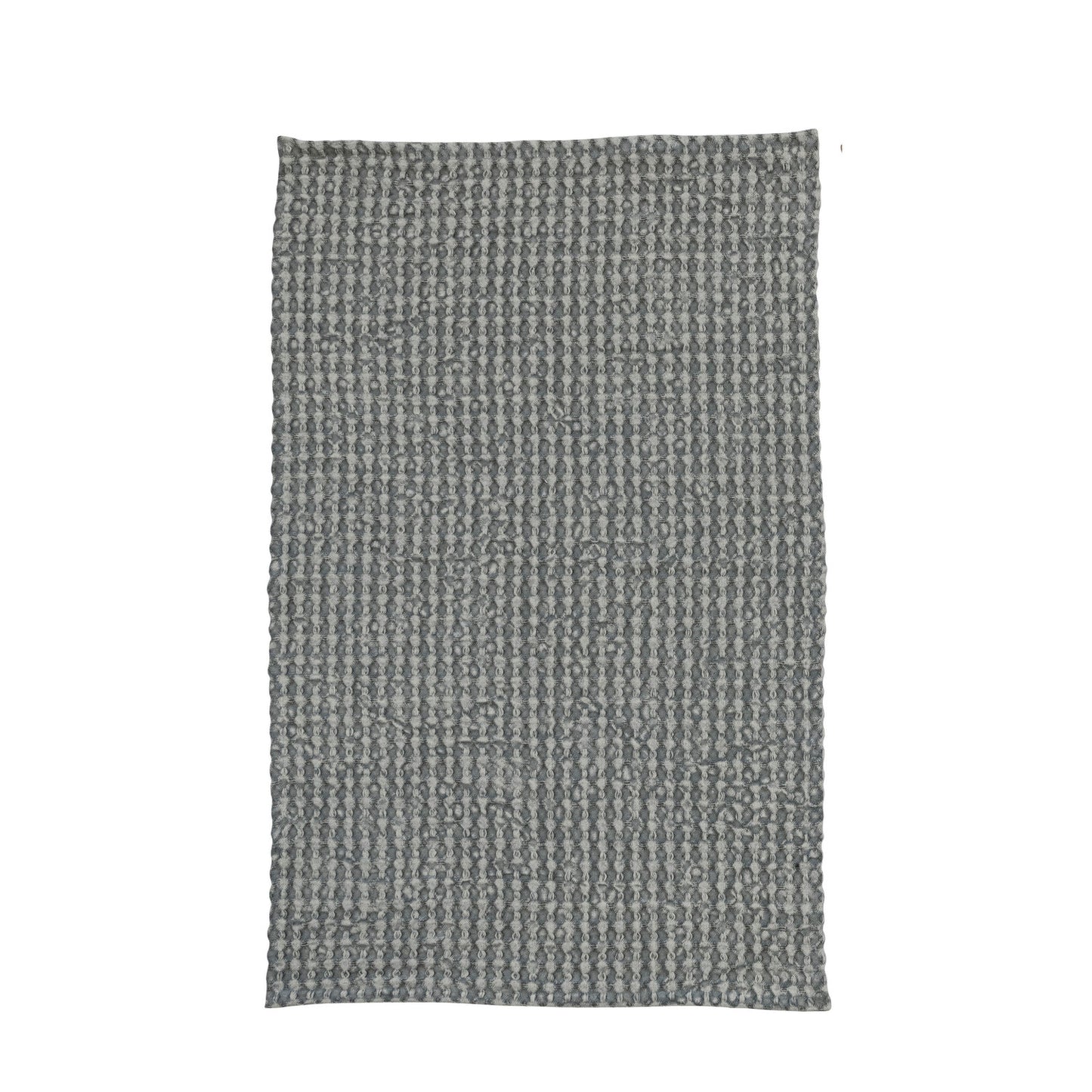 Stonewashed Cotton Waffle Weave Tea Towel