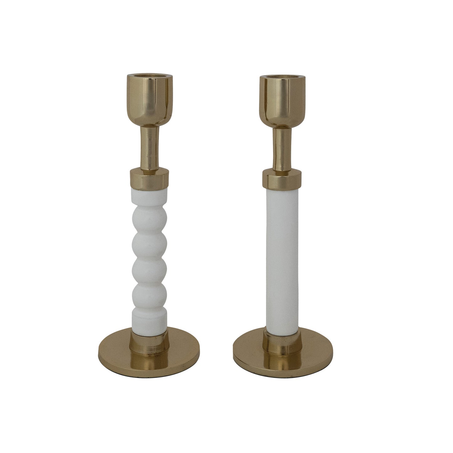 Enameled Cast Aluminum Taper Holder