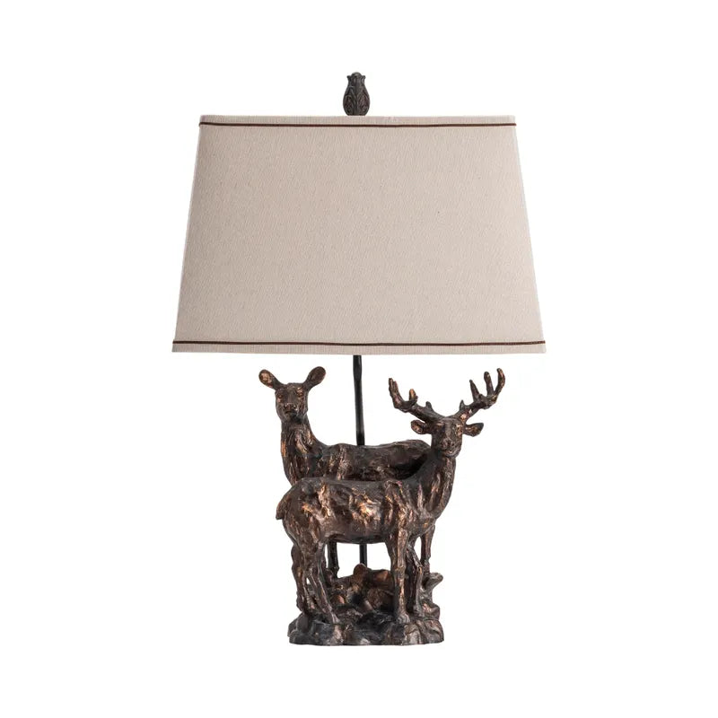 "First Glance" Resin Table Lamp