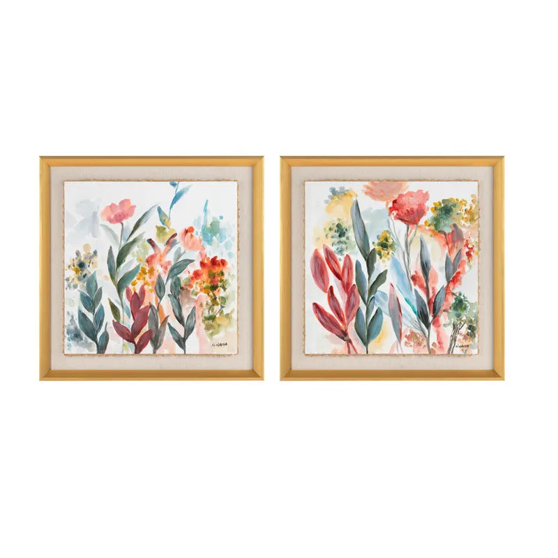 Floral Bliss Framed Art