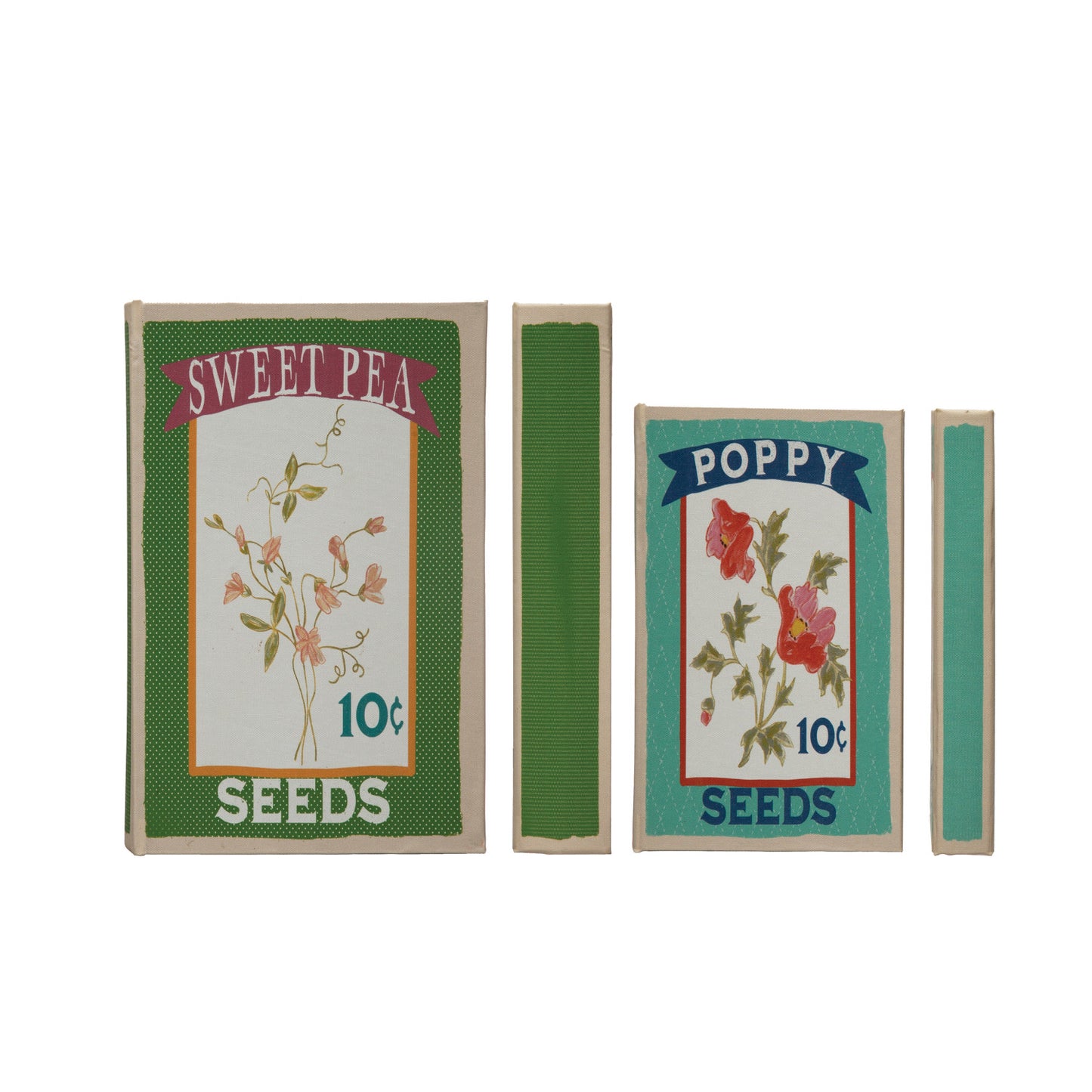 Canvas Book Storage Boxes