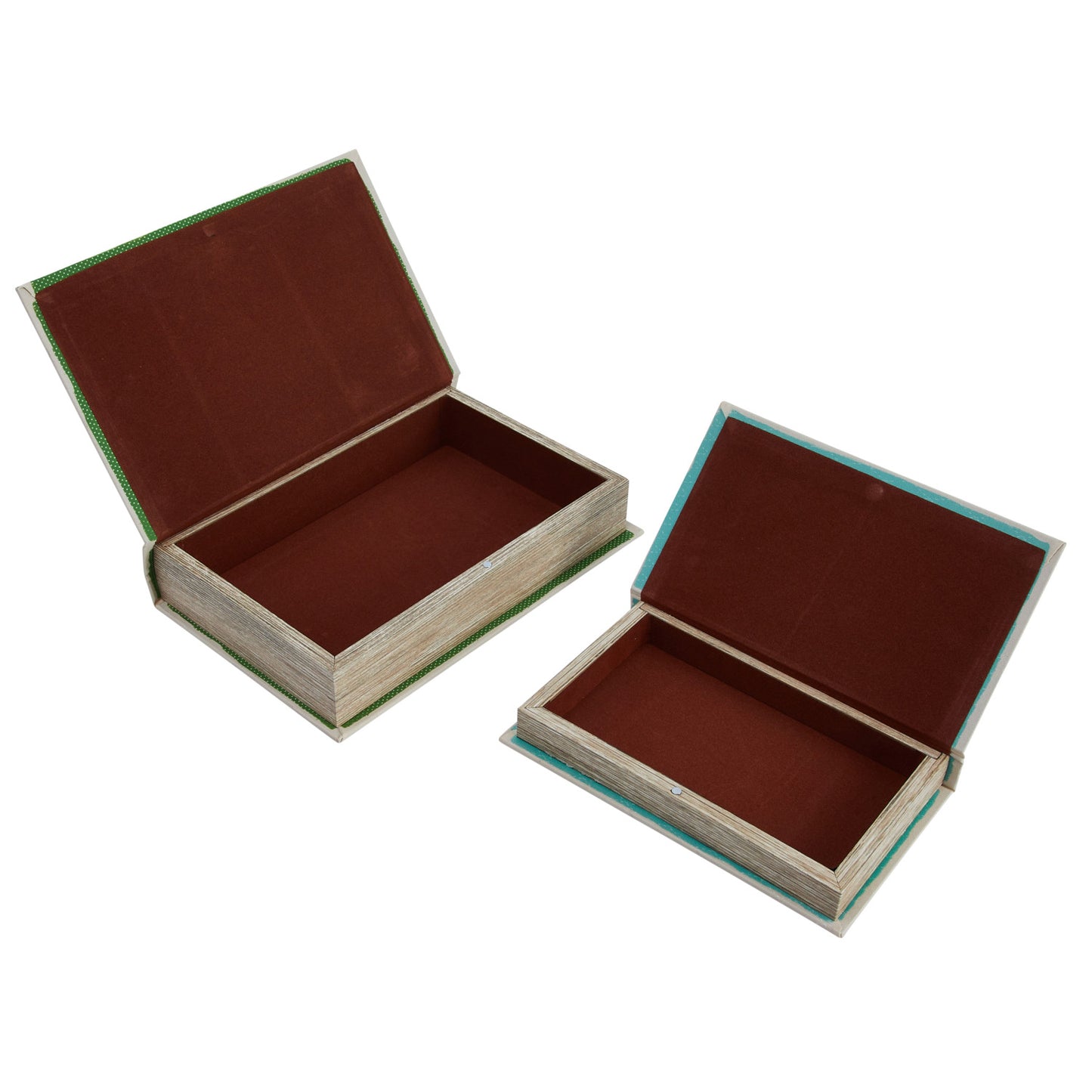 Canvas Book Storage Boxes
