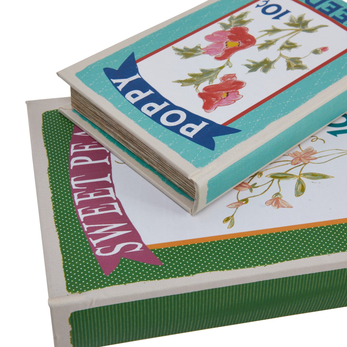 Canvas Book Storage Boxes