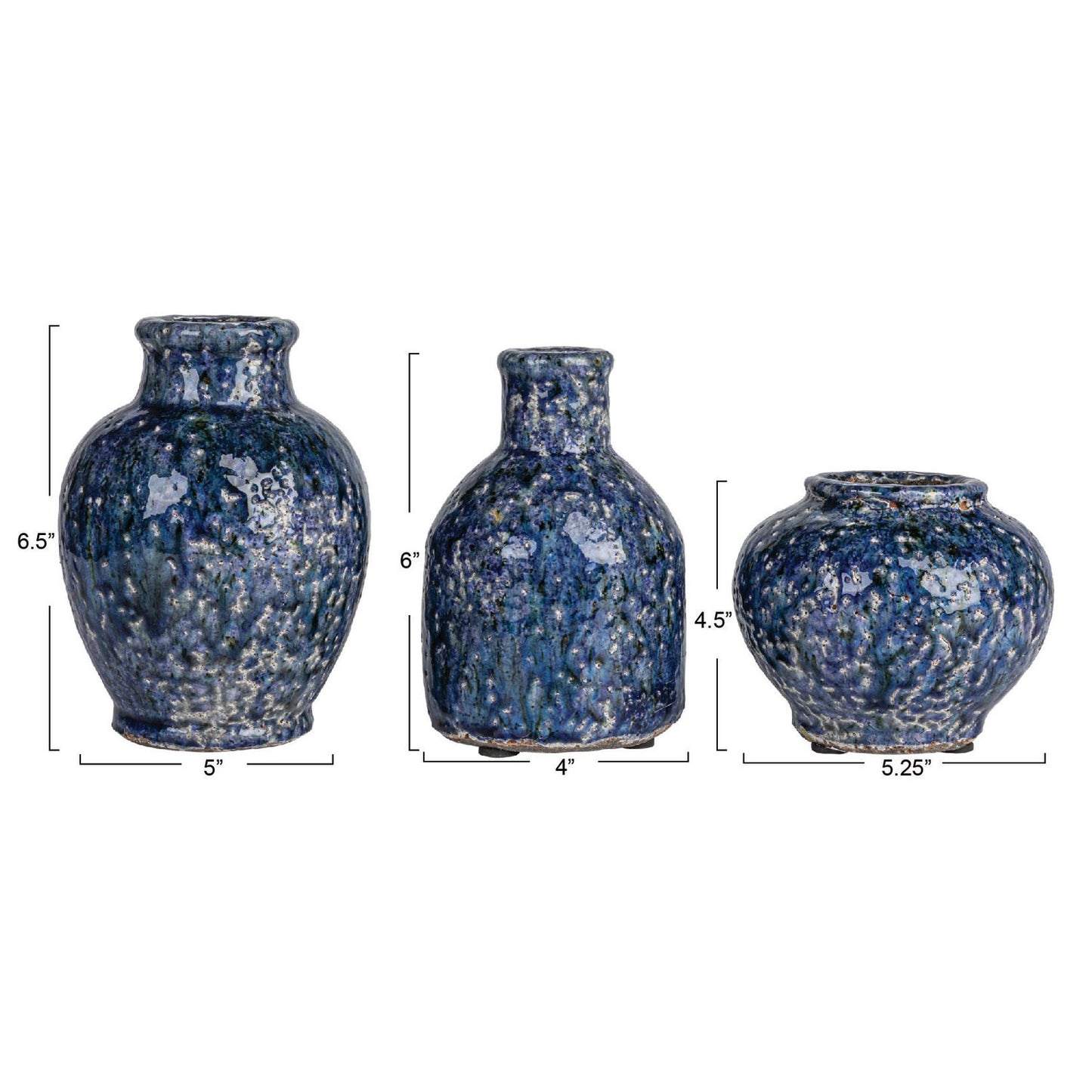 Decorative Terra-cotta Vases