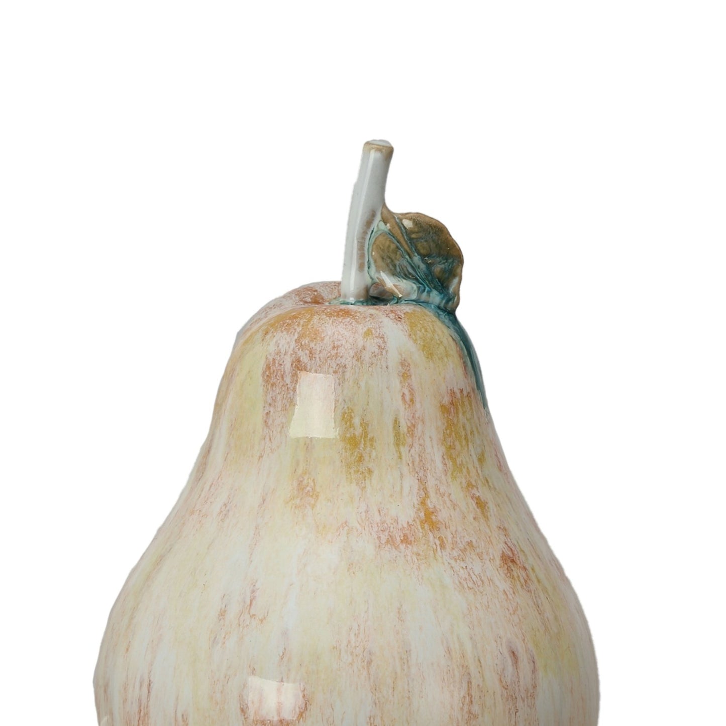 Stoneware Pear, Reactive Glaze (Each One Will Vary)