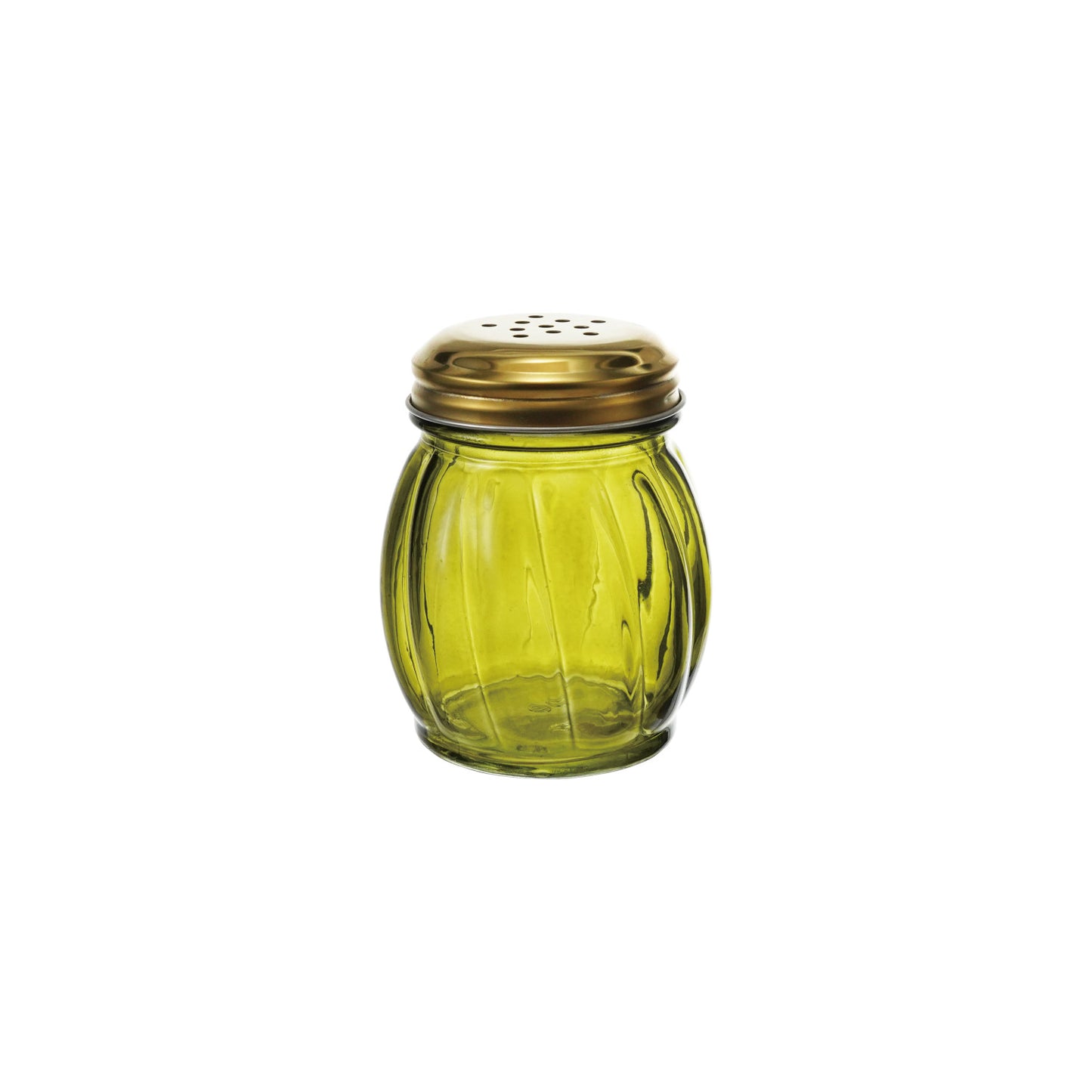 Glass Shaker with Metal Lid