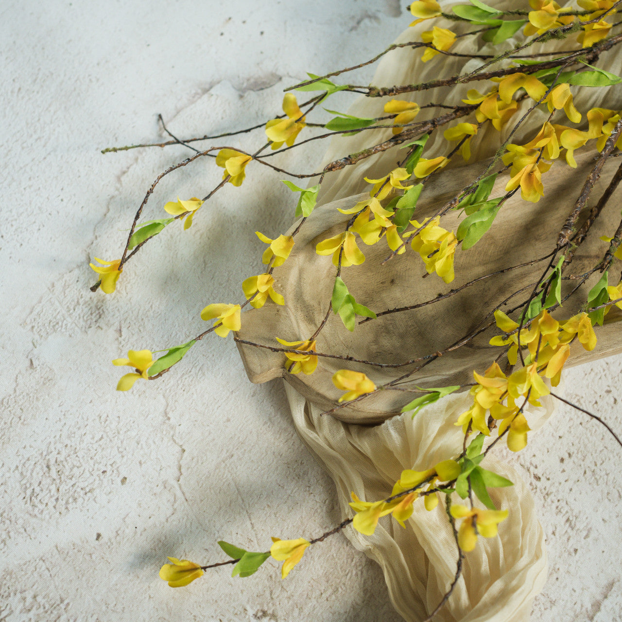 Yellow Forsythia Floral Collection