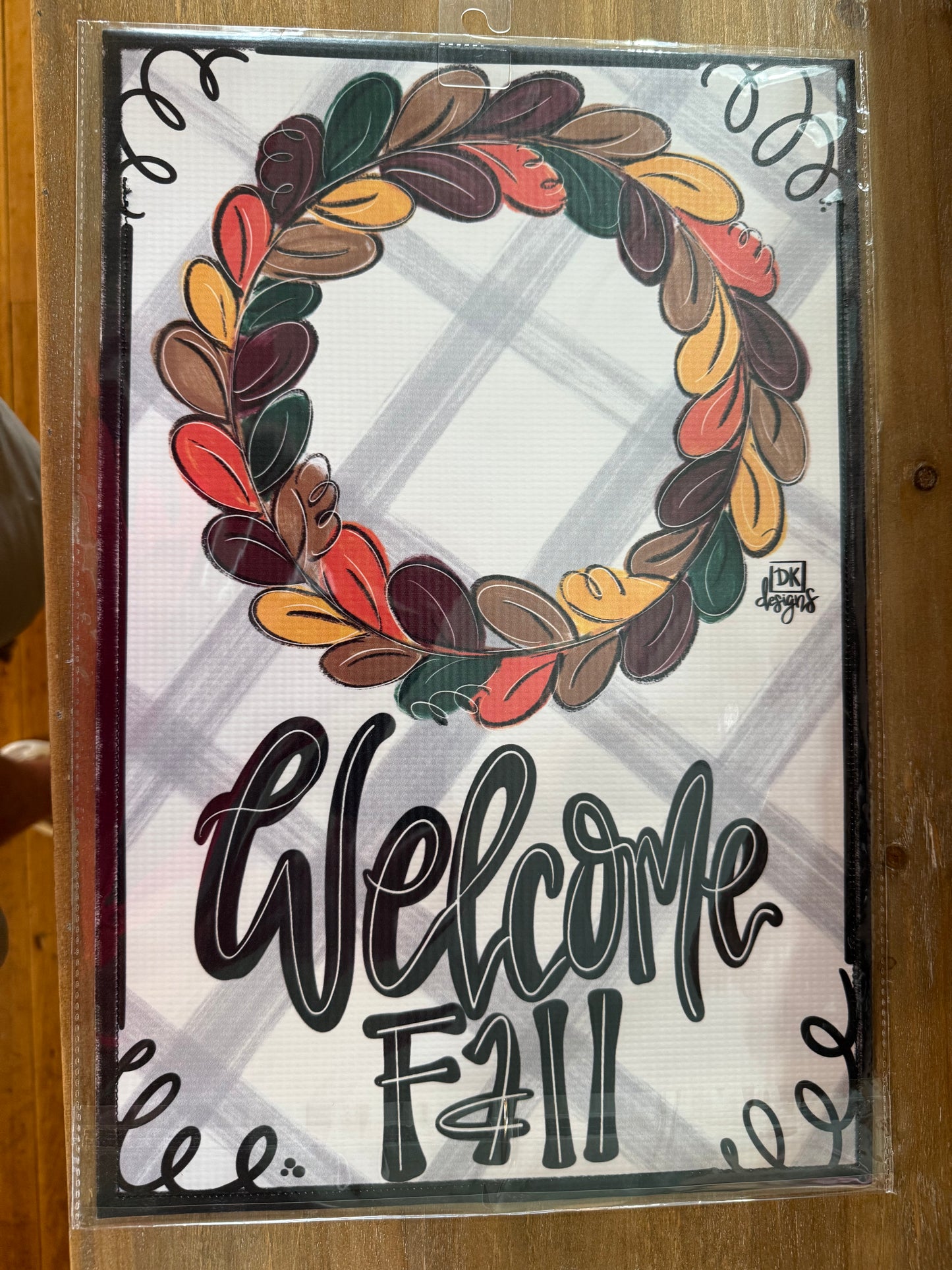 Welcome Fall Garden Flag