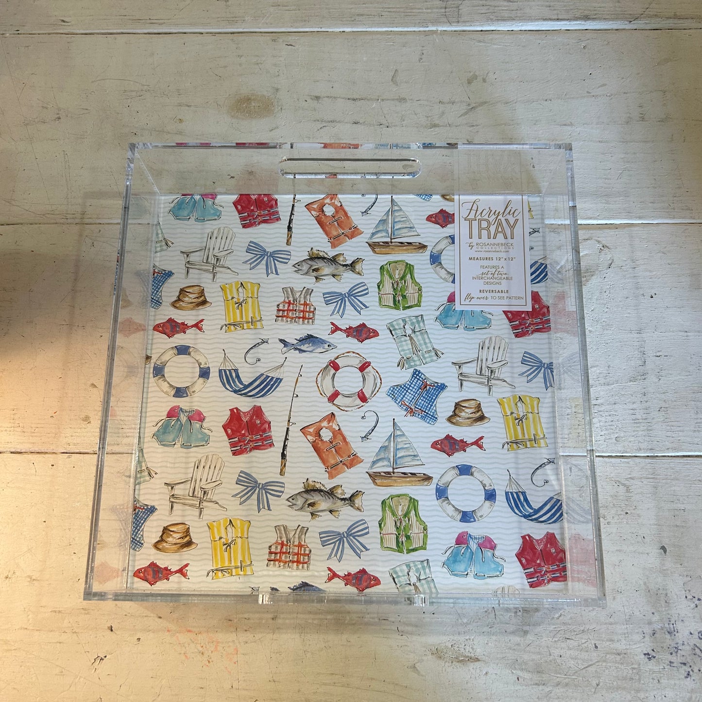 Lake Themed Acrylic Tray