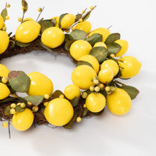 Lemon Leaf Wreath