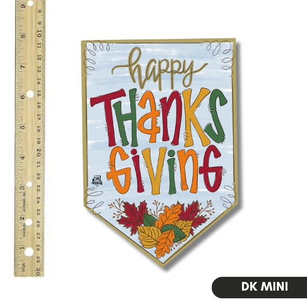 Happy Thanksgiving Door Hanger Mini