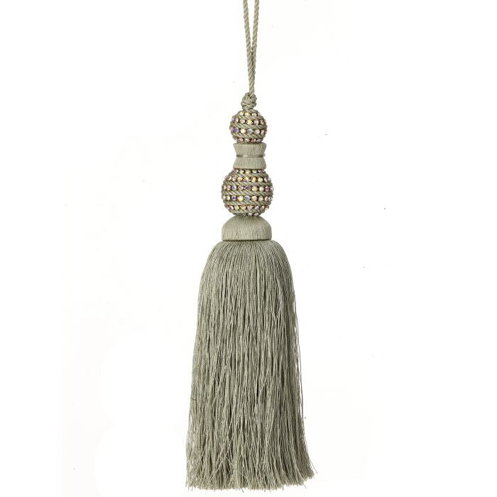 Jewel with Tassel Ornament
