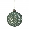 Matte Green Finish Ornament