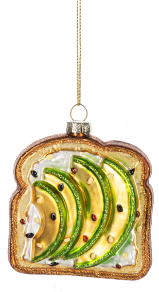 Avocado Toast Ornament