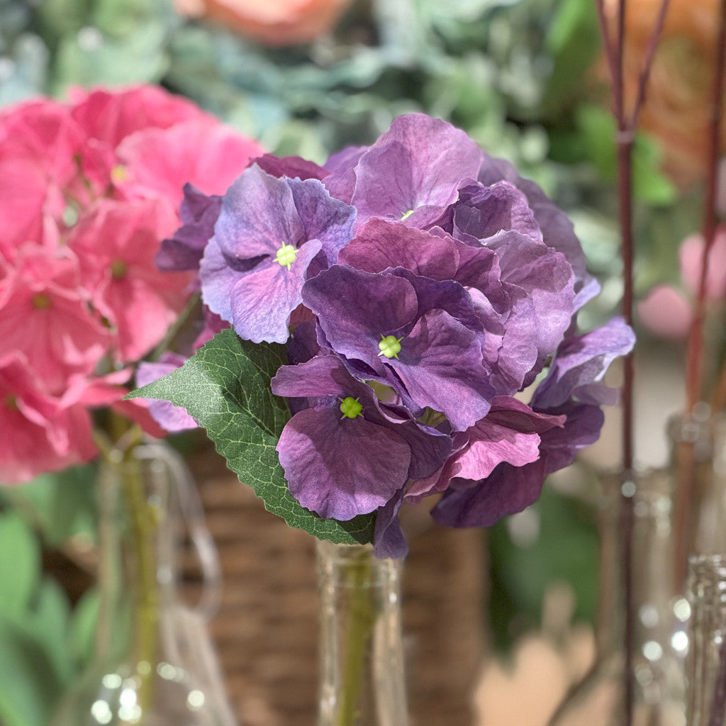 Real Touch Hydrangea Stem