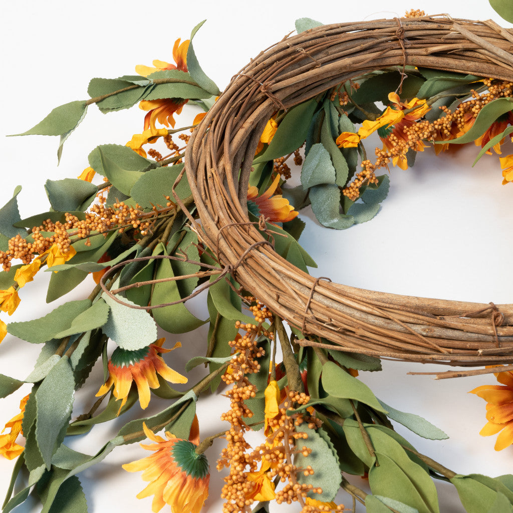 Sunflower Wreath