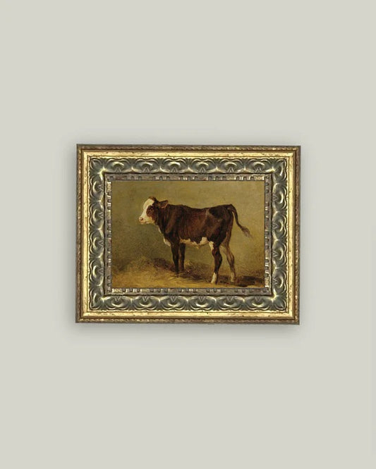Vintage Calf Wall Art
