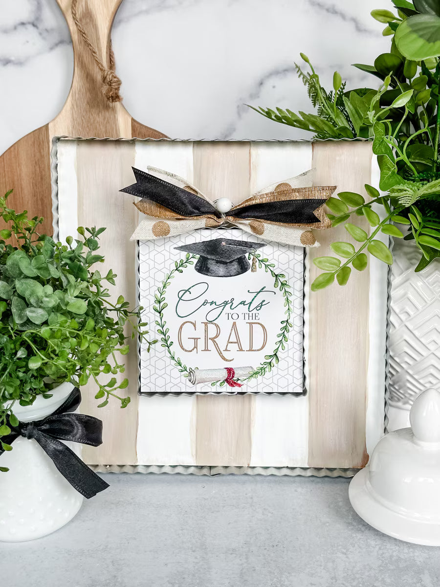 "Congrats To The Grad" Mini Art